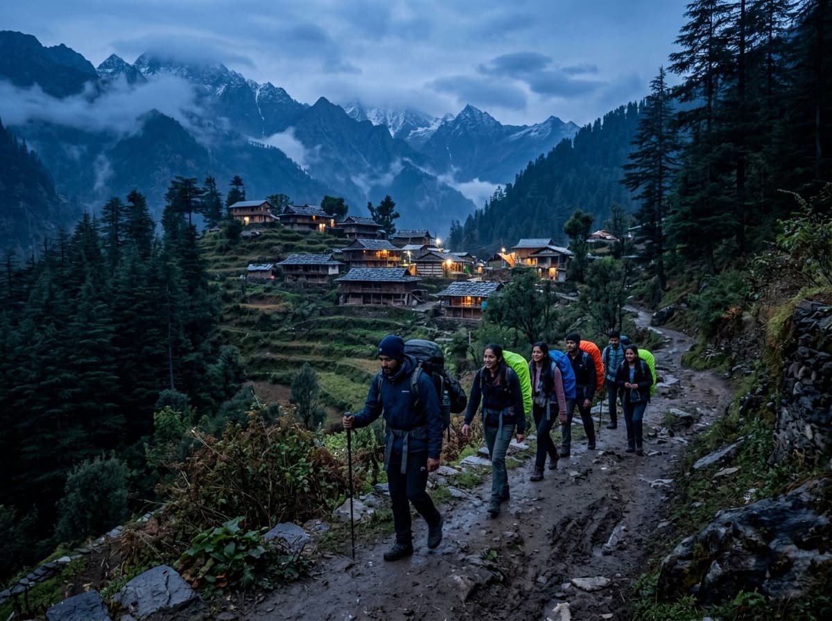 Me Trip Holidays college tour to Agra, Delhi, Manali, Kasol & Grahan - group student travel package