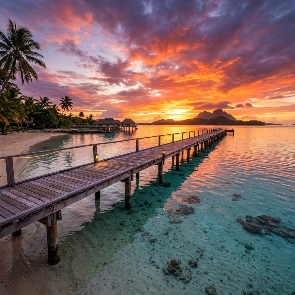 Scenic travel landscape